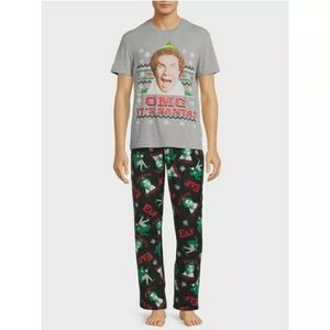 - XL New Men's Elf Pajama Set